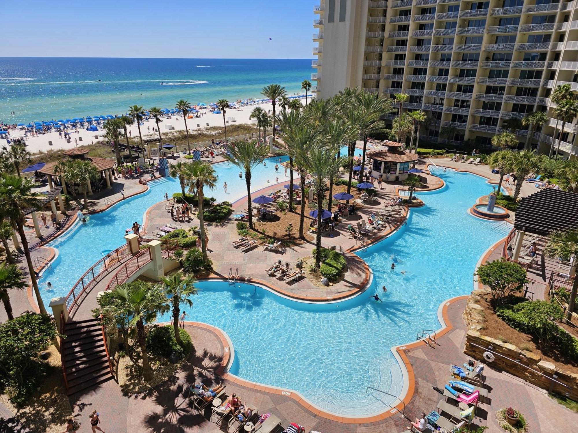 Shores Of Panama 621-sleeps 8, Free Fun! Reserved Parking Space! Apartment Panama City Beach